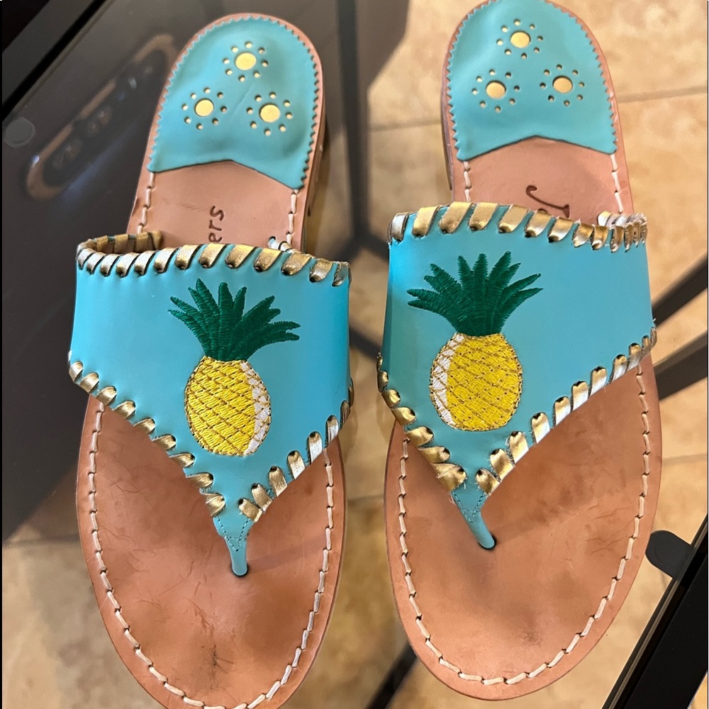 Jack Rogers Pineapple size 7